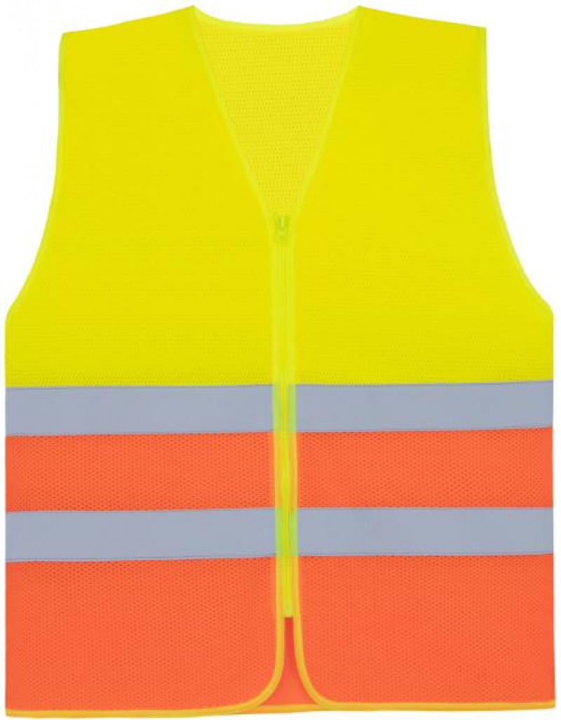 Vestă de siguranță cu plasă de înaltă vizibilitate